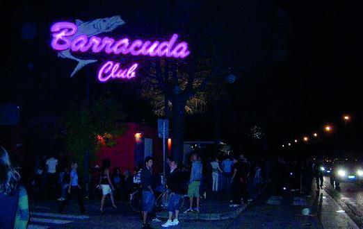 L'ingresso del Barracuda a Lido Spina