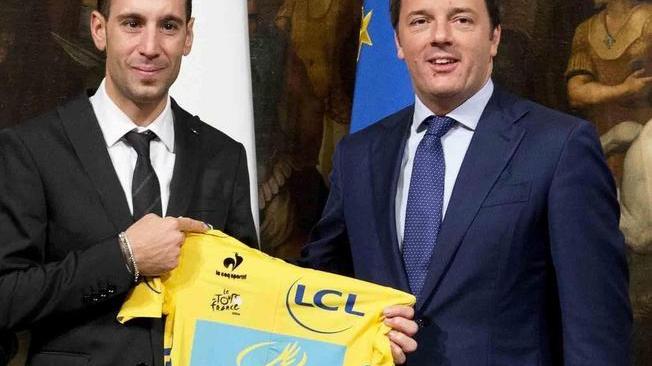 Nibali re del Tour è stato celebrato ieri a Palazzo Chigi