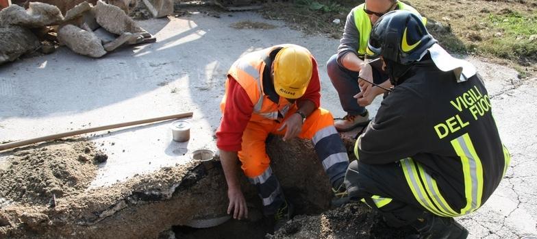Fuga di gas, attimi di paura in via Tigli 