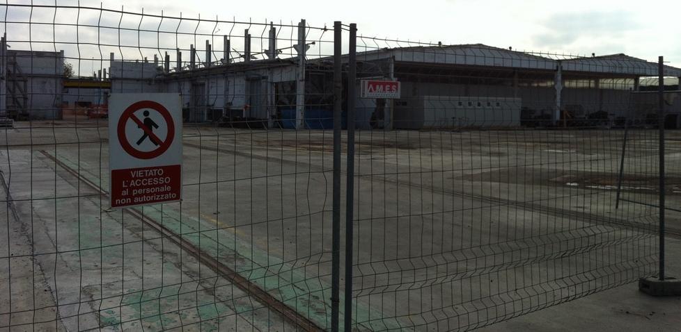 I nuovi capannoni con una centrale fotovoltaica sul tetto