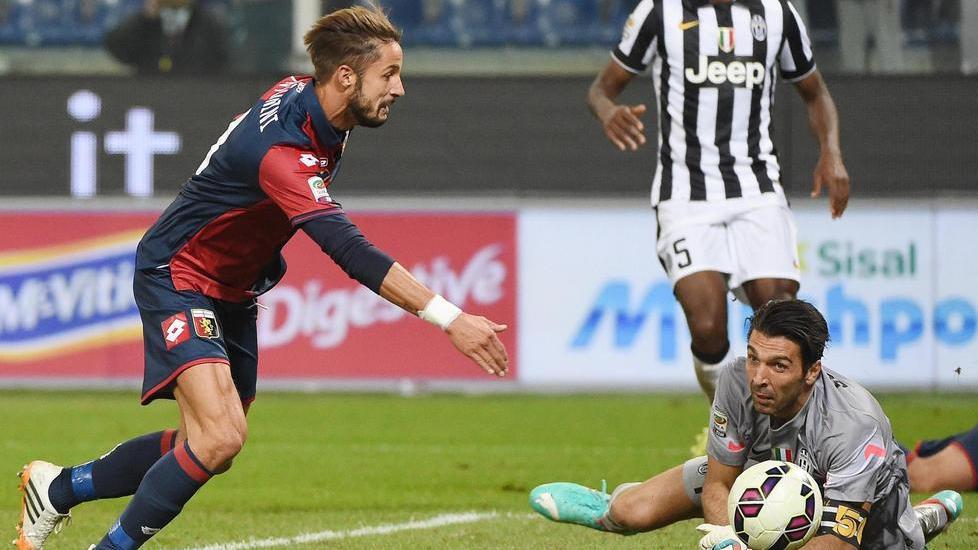 Juve senza mira, il Genoa pesca il jolly
