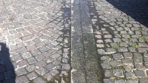 Una perdita d’acqua quasi “storica”