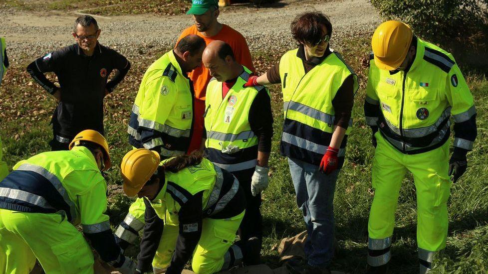 Allarme sugli argini, ma è un’esercitazione