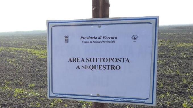 Danni ambientali, sequestrati 39 ettari
