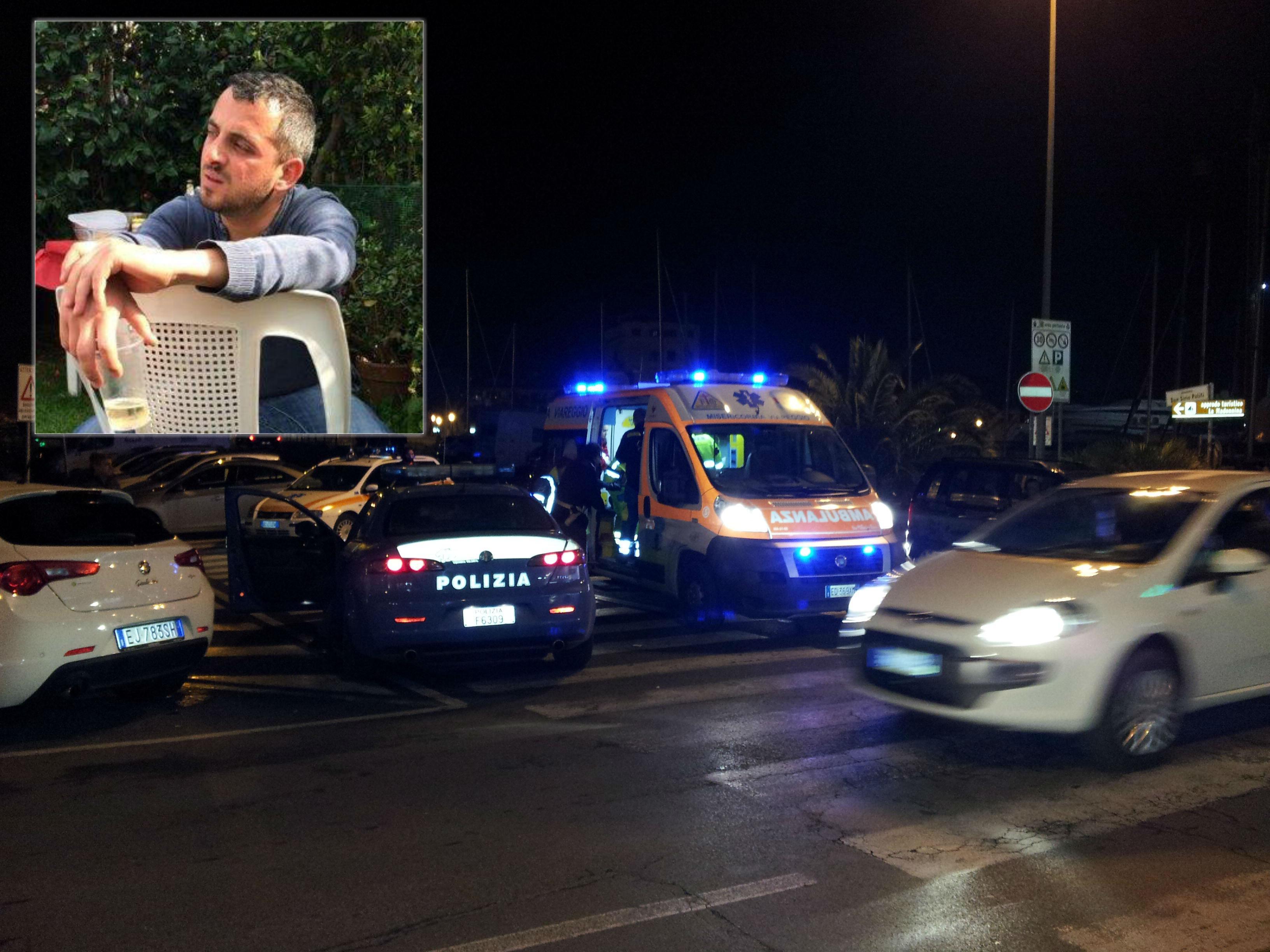 Via Coppino e nel riquadro Manuele Iacconi