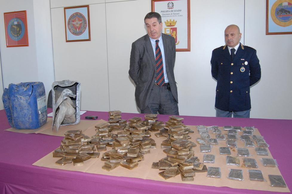 Droga, maxi sequestro della polizia 