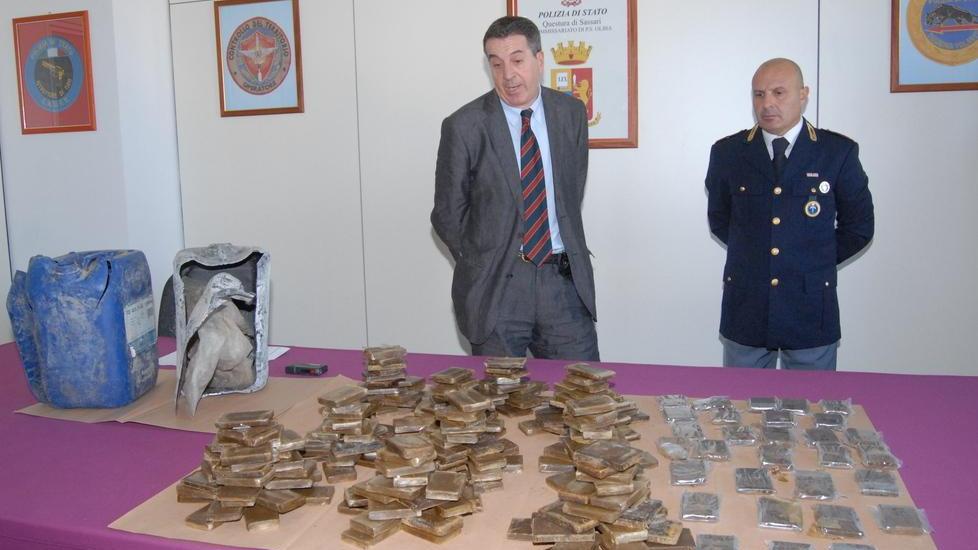 Droga, maxi sequestro della polizia
