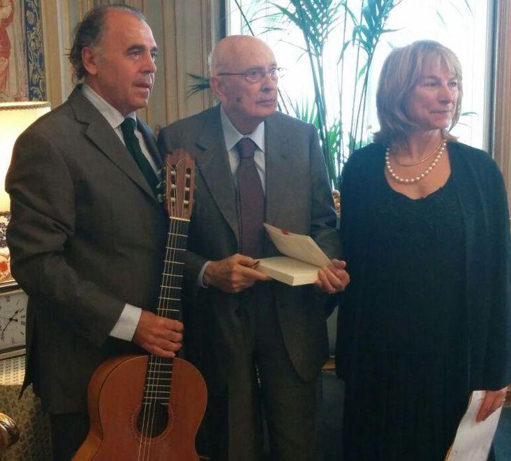 Il modenese Nalbandian visita Napolitano 