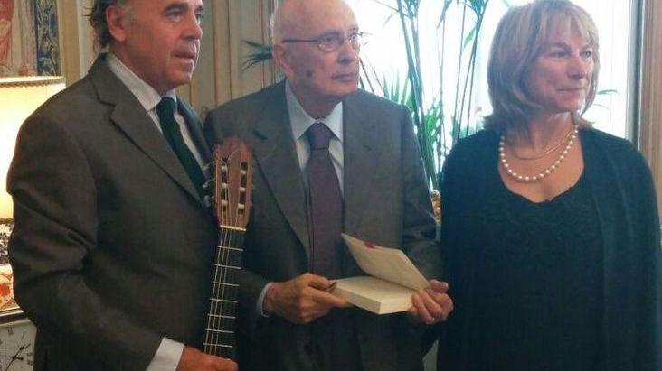 Il modenese Nalbandian visita Napolitano