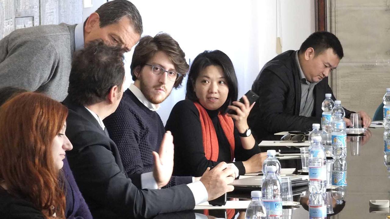 Un momento dell'incontro all'Unione Industriale pisana