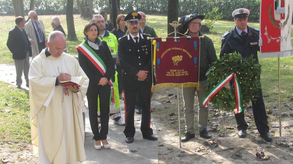 L’omaggio di Vigarano ai caduti