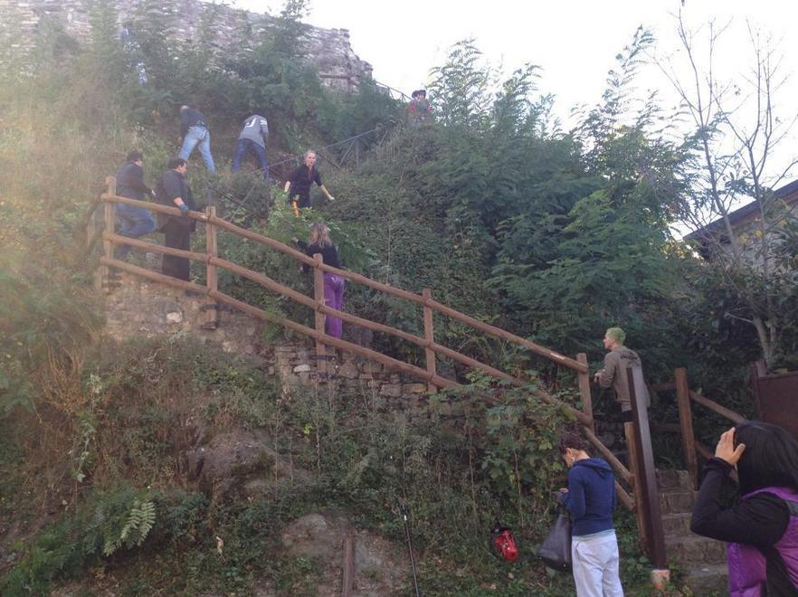 Pulizia alla rocca, nasce la Pro loco 