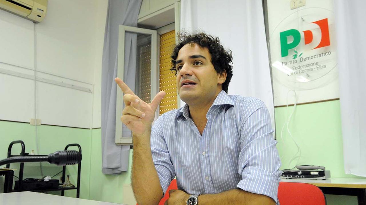 Valerio Fabiani, segretario del Pd
