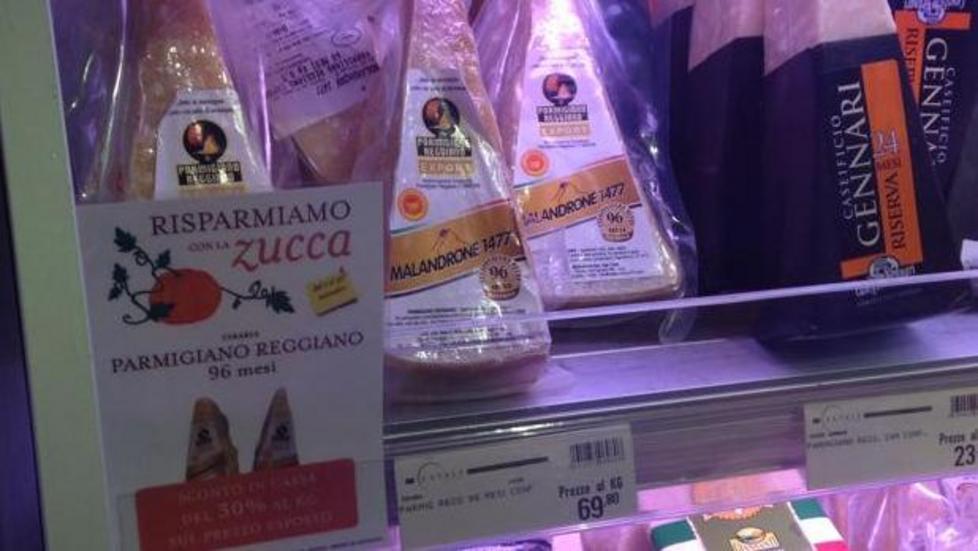 Il re dei formaggi stagionato 96 mesi a 70 euro il chilo 