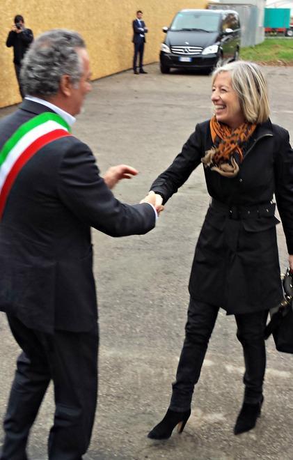 La Giannini nel Luosi terremotato 