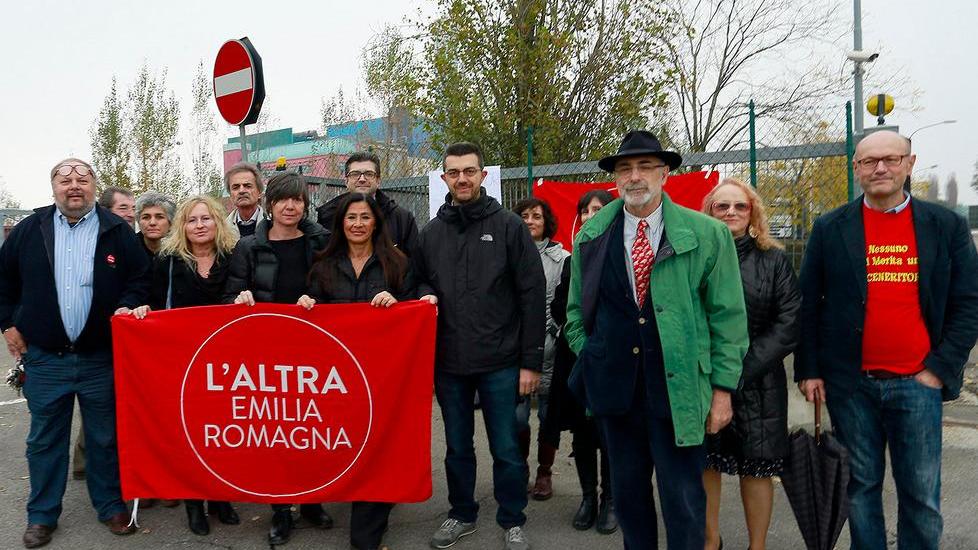 Presidio della lista “L’altra Emilia-Romagna”