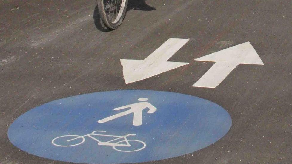 Le ciclabili con il doppio senso