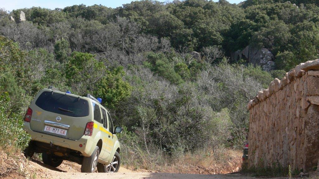 Gli agenti del Corpo forestale hanno condotto un'ispezione di una maxi lottizzazione a «Chidade-Chentu accas»