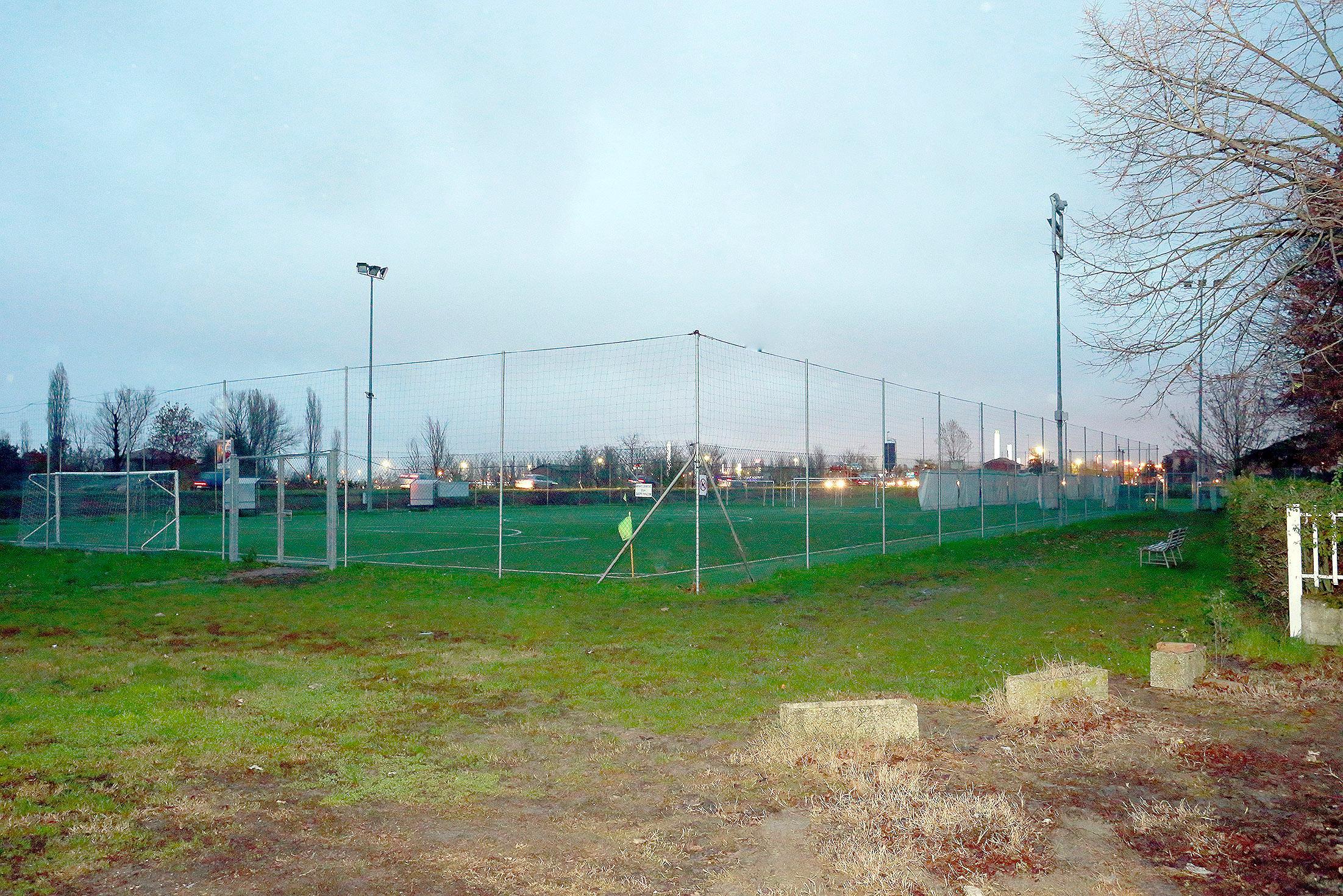 Il campo da calcio di Cittanova