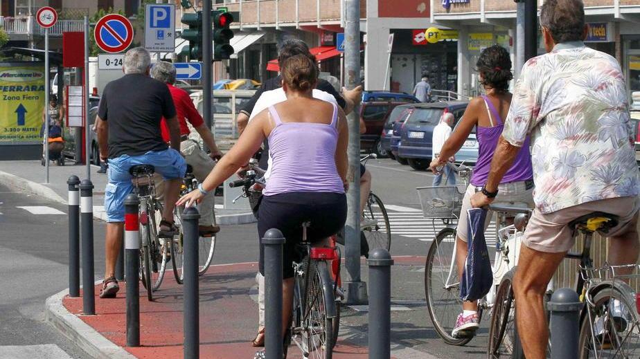 Piste ciclabili in aumento