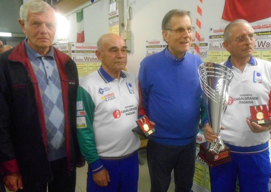 Casalgrande trionfa a Rivalta e sale sul podio a Campegine