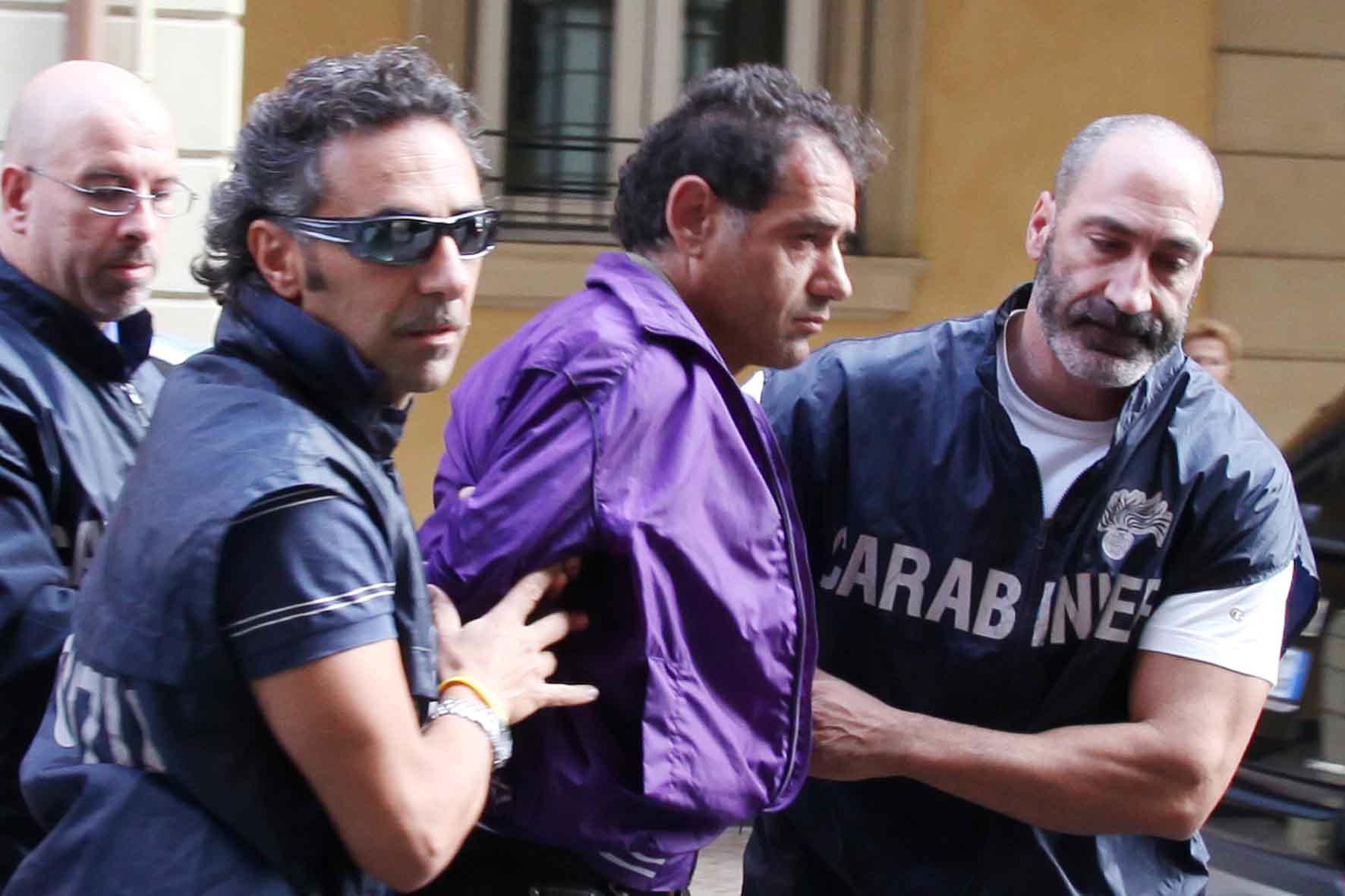 Varanzano scortato durante un'udienza