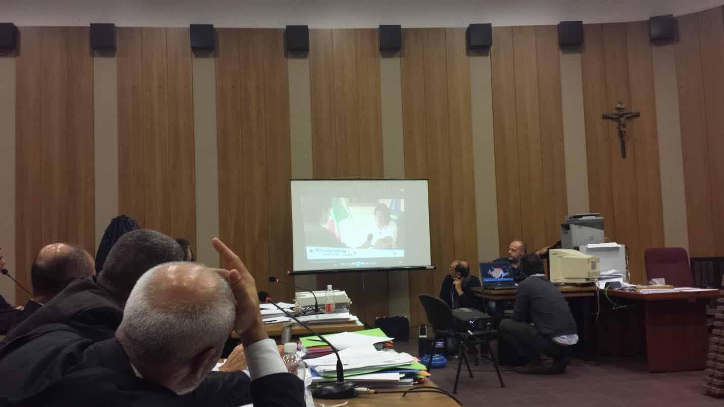 Grande Aracri, in aula il video di Cortocircuito 