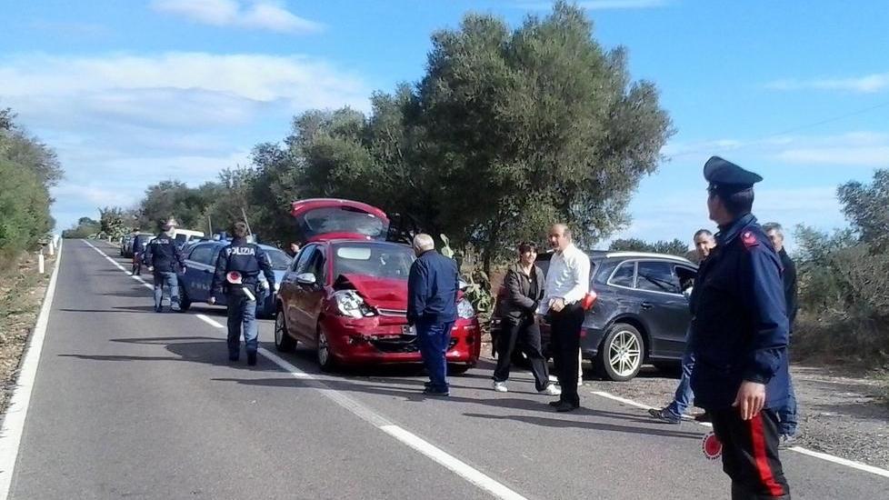 Incidente spettacolare sulla 125