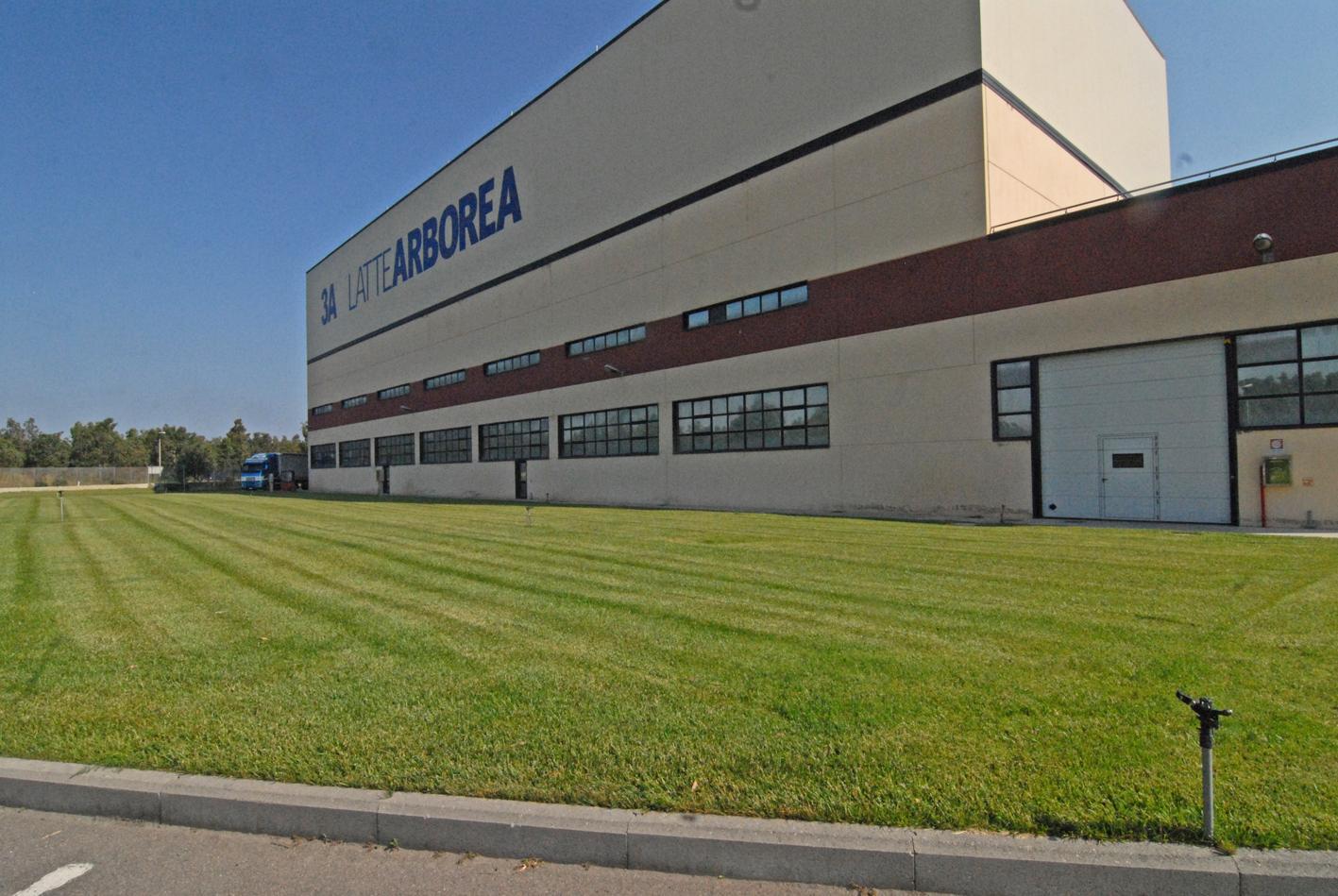 Lo stabilimento della 3A ad Arborea