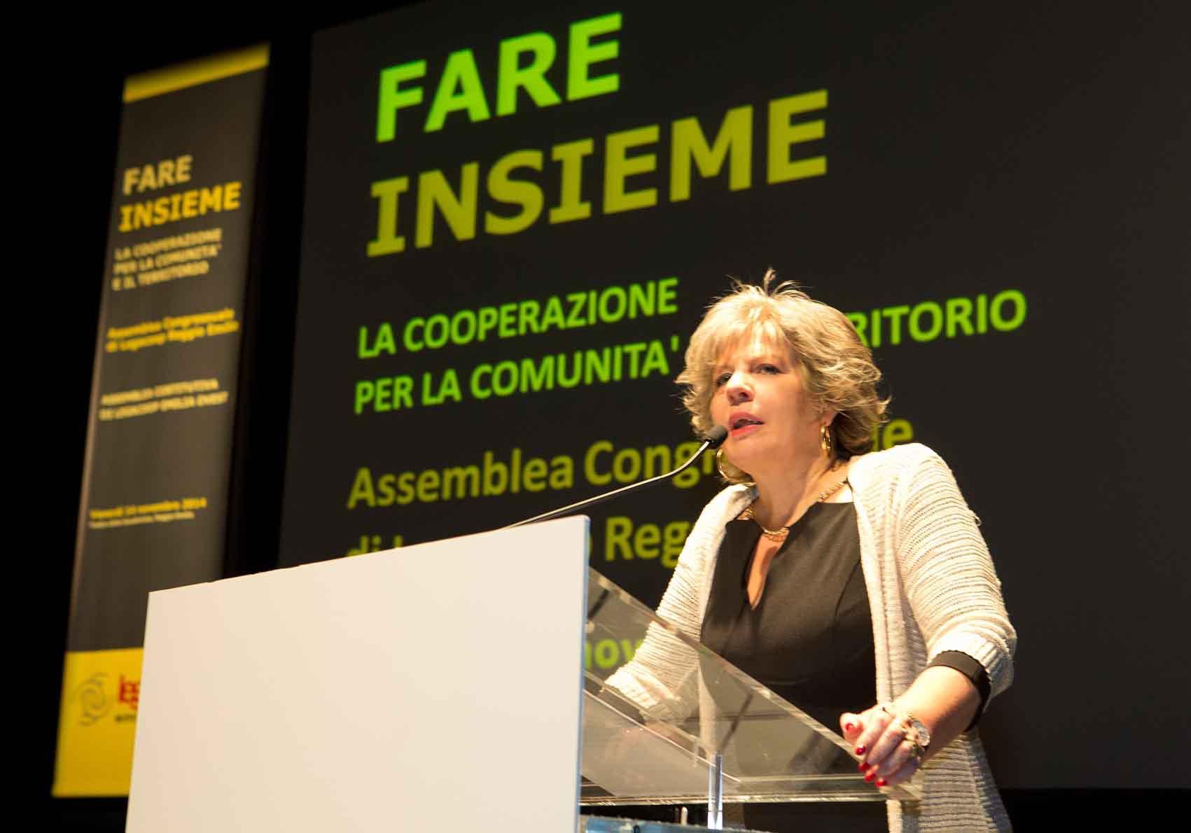 E' nata Legacoop Emilia Ovest, la Caselli è presidente