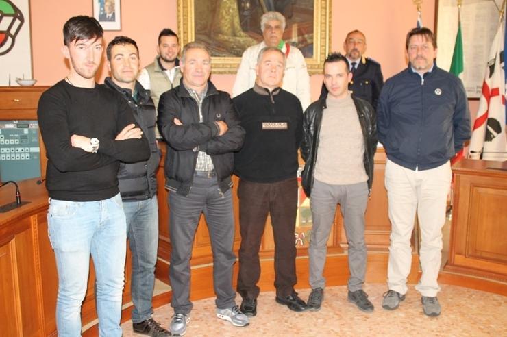 Già al lavoro le sei guardie ecozoofile