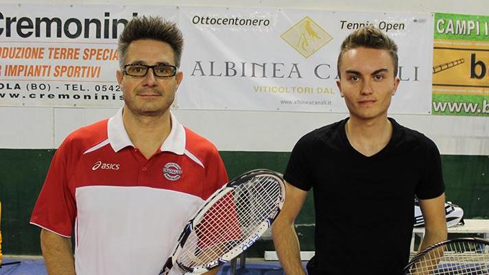 Tennis, Gabba difende il titolo Ottocentonero