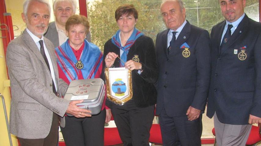 Un defibrillatore al Borselli in memoria di Balanzoni