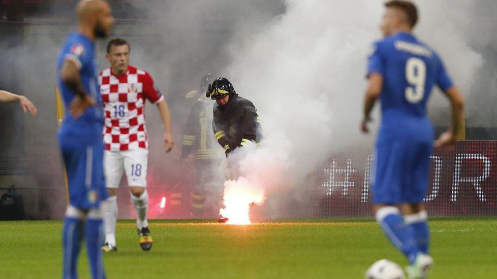 Candreva gol Papera Buffon ma è Italiuccia