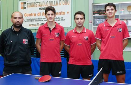 Tennis tavolo. Villa d’Oro: giornata difficile