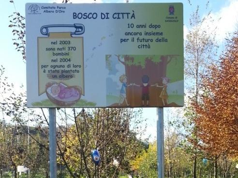 Festa nel bosco per i nati nel 2003 
