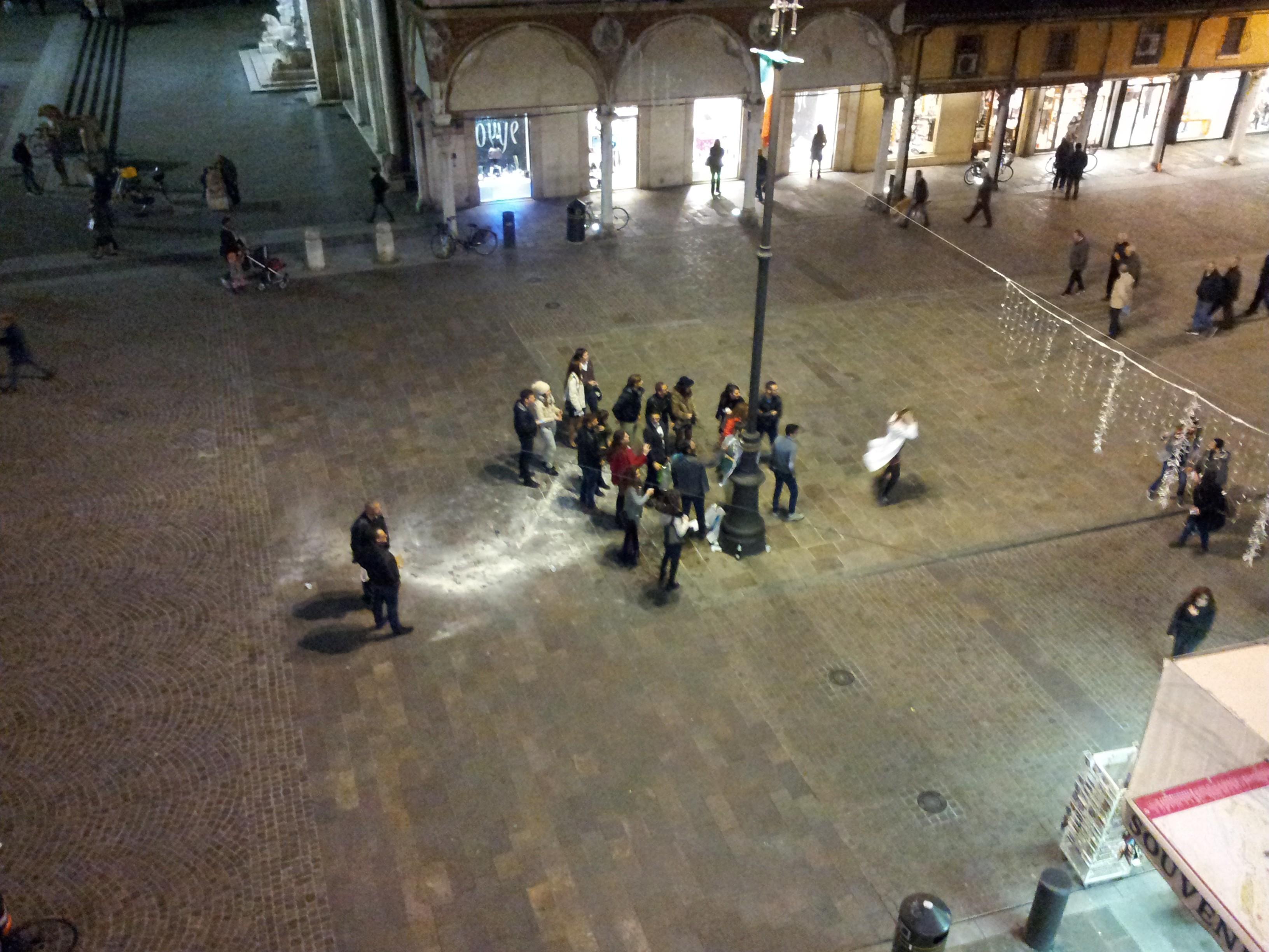 La piazza infarinata