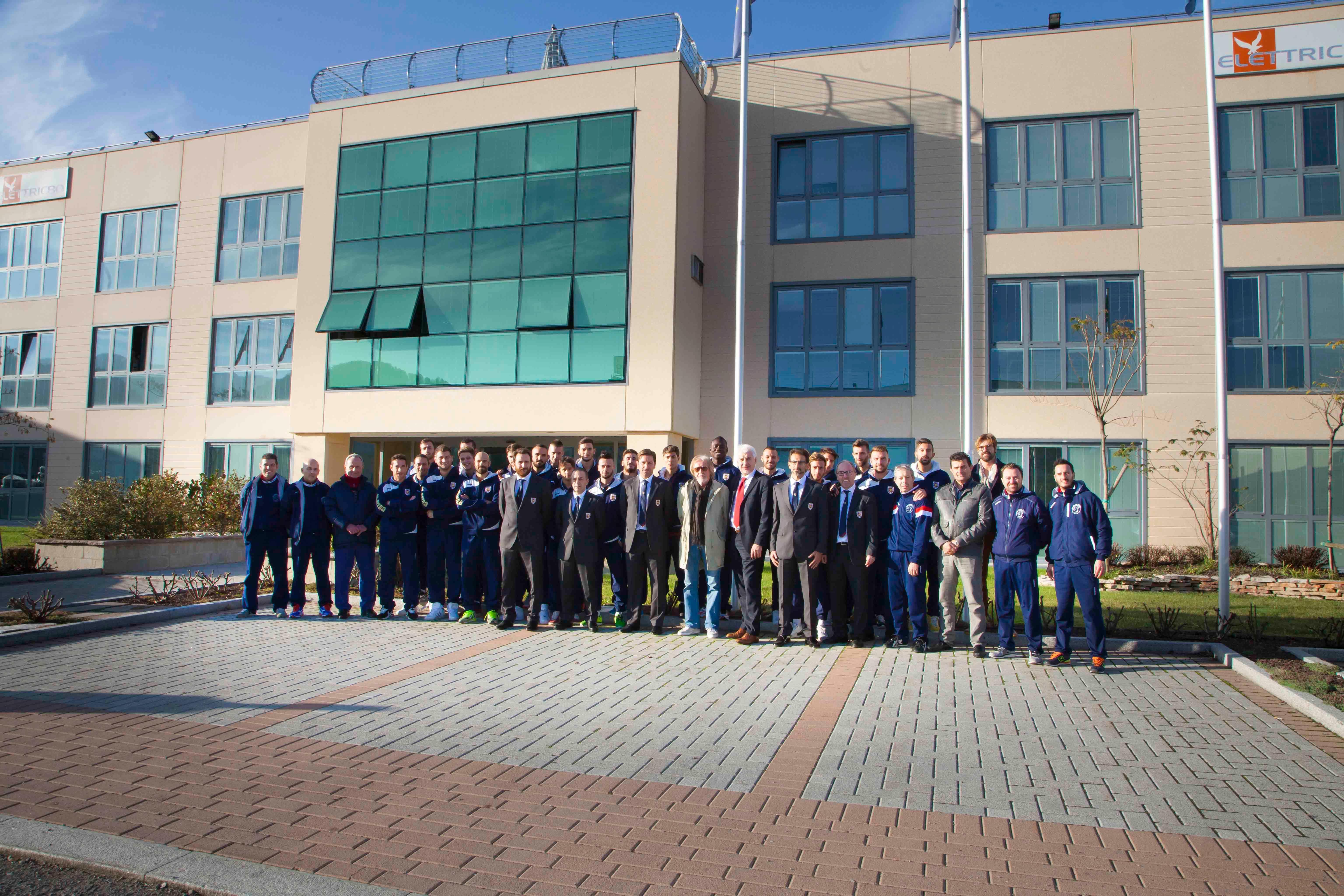 La Reggiana in visita all'Elettric 80 