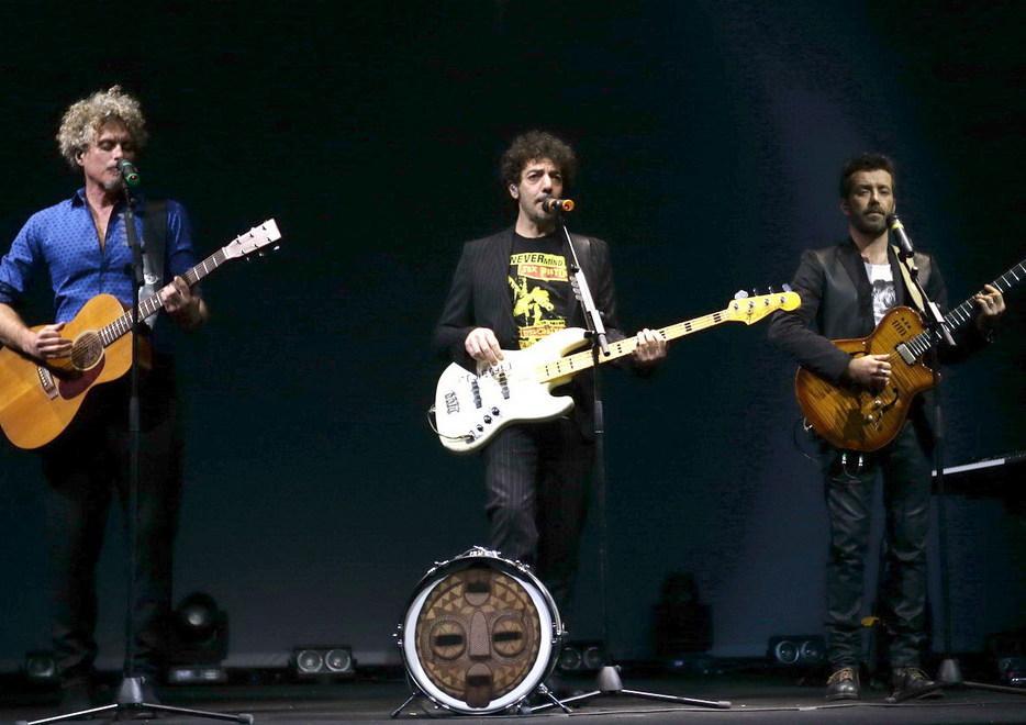 Fabi, Gazzè, Silvestri che festa al Palapanini