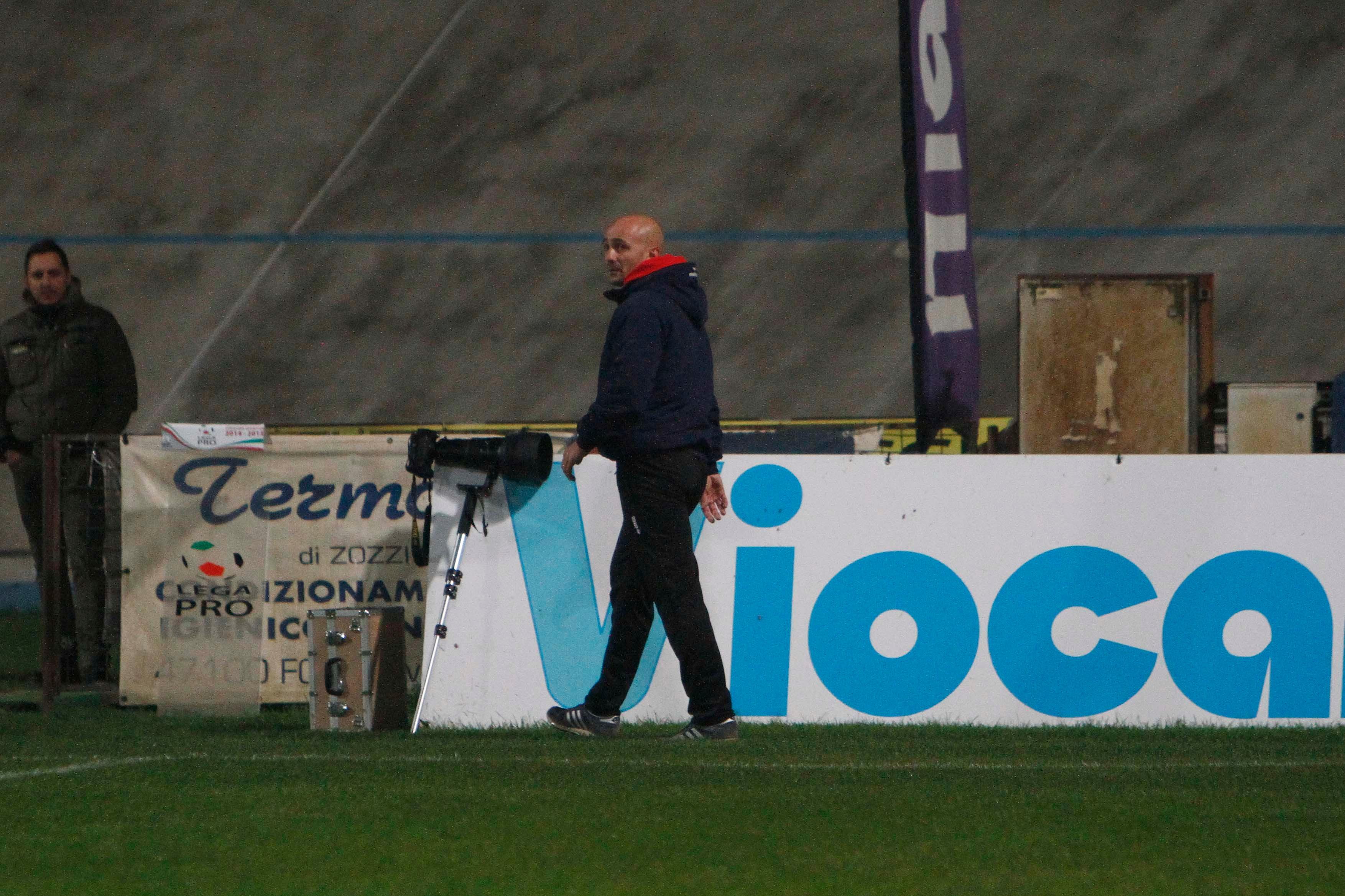 Mister Brevi a bordo campo