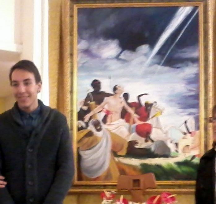 Dipinto in onore di padre Zirano 