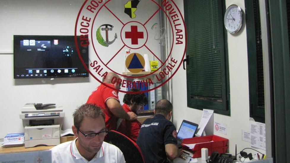 In campo un esercito di volontari della Cri