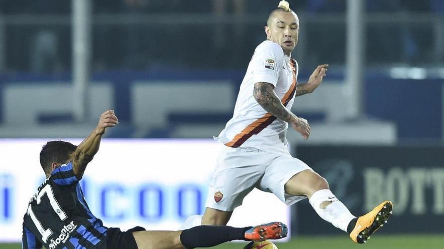 La Roma strappa la vittoria a Bergamo