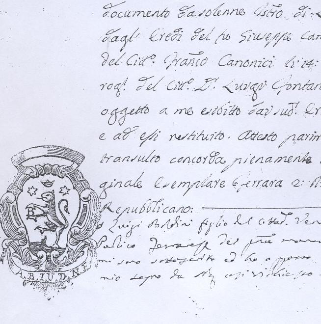 Smentite le umili origini: era una famiglia blasonata 