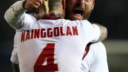 La Roma bada al sodo e la spunta a Bergamo Scontri tra gli ultras