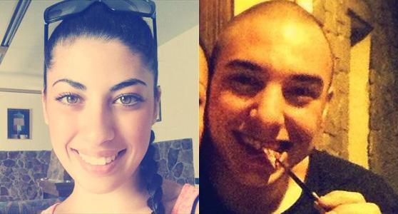 Carmen Fais e Andrea Tavera in due foto recenti pubblicate su Facebook