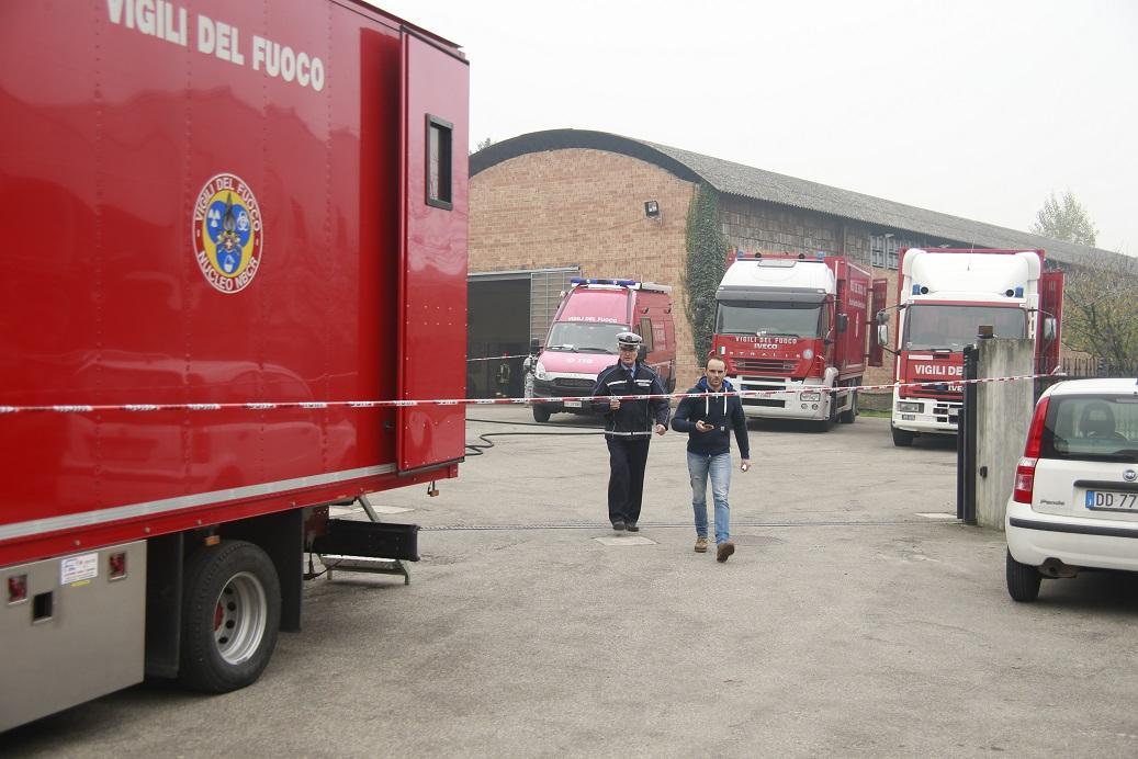 I lavori dei vigili del fuoco a Mulino