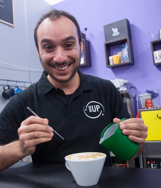Giuseppe Musiu: «Un bel cappuccino può cambiare la giornata»