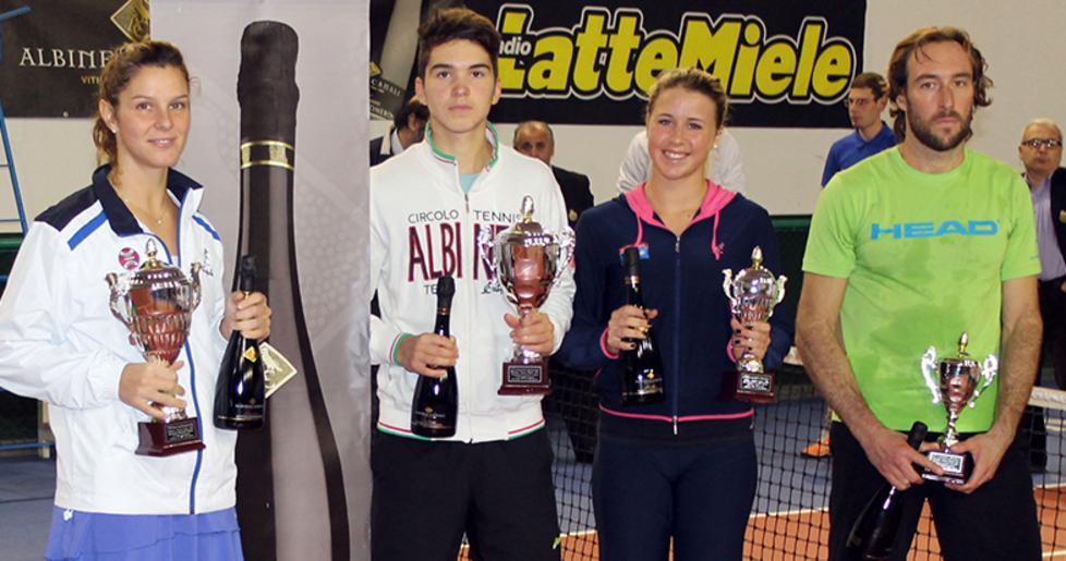 Tennis, Gabba e Guerrieri trionfano nell’Ottocentonero