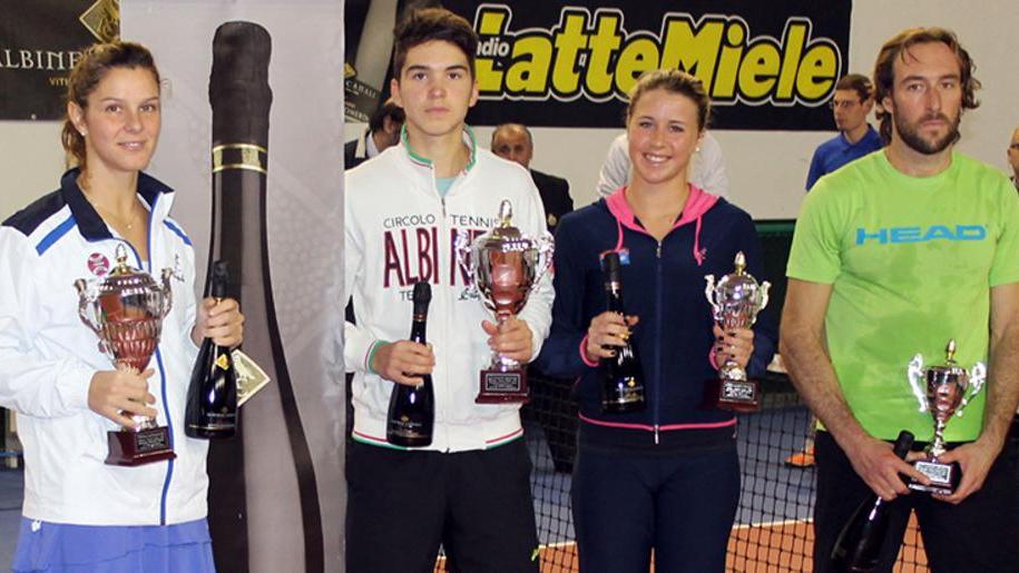 Tennis, Gabba e Guerrieri trionfano nell’Ottocentonero
